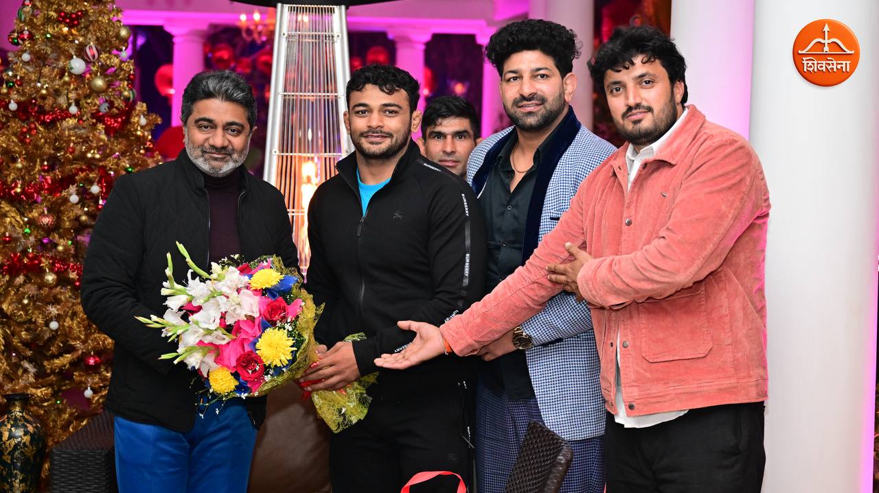 Olympian wrestlers call on Dr Abhishek Verma | 23 Dec 2025