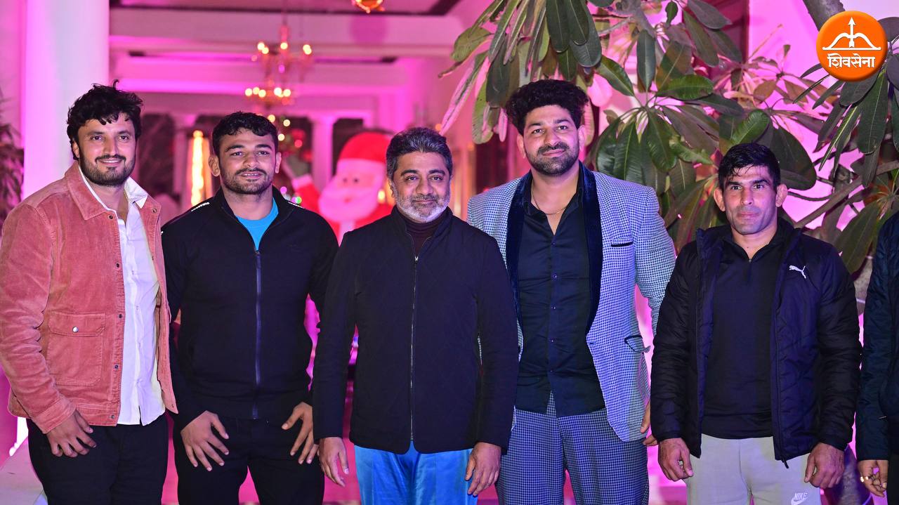 Olympian wrestlers call on Dr Abhishek Verma | 23 Dec 2025