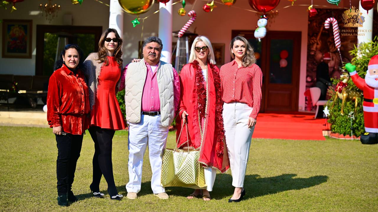 The Verma Family Hosts a Warm Christmas Lunch ~ 25 Dec 2025