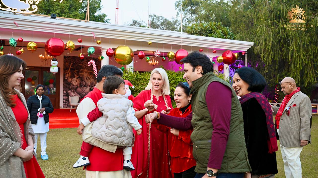 The Verma Family Hosts a Warm Christmas Lunch ~ 25 Dec 2025