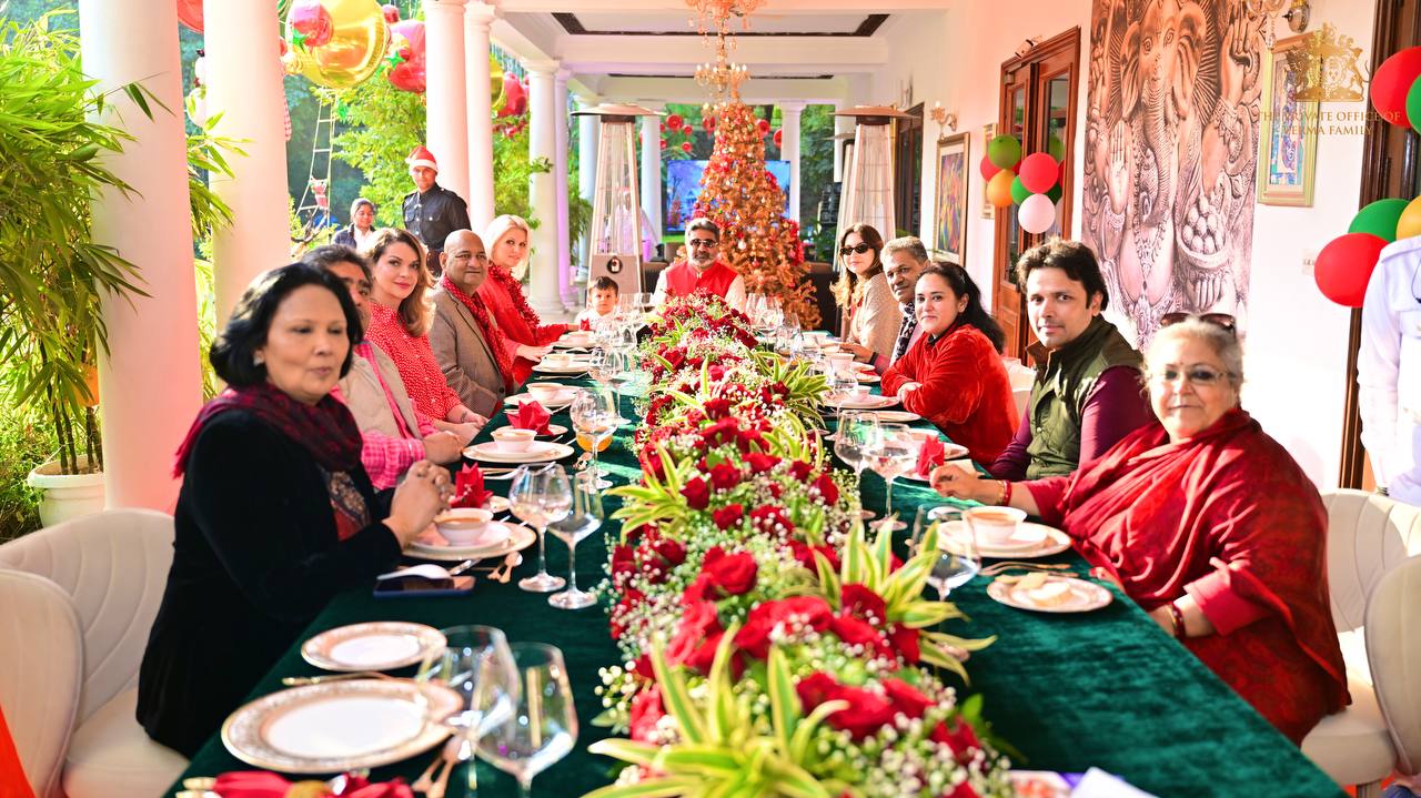 The Verma Family Hosts a Warm Christmas Lunch ~ 25 Dec 2025
