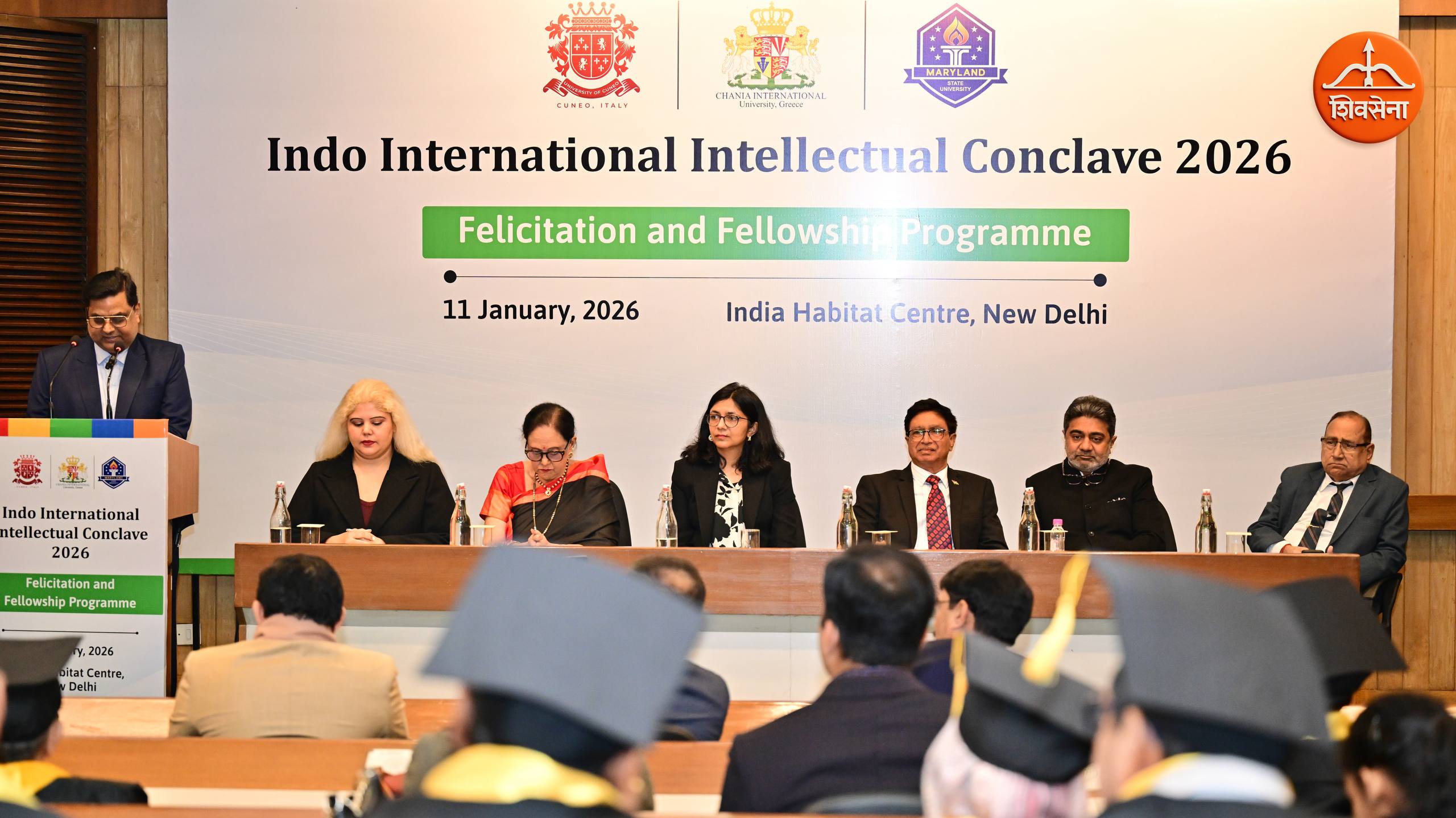 Dr. Abhishek Verma Presiding Chair at the Indo-International Intellectual Conclave 2026 | India Habitat Centre, New Delhi | 11th Jan 2026