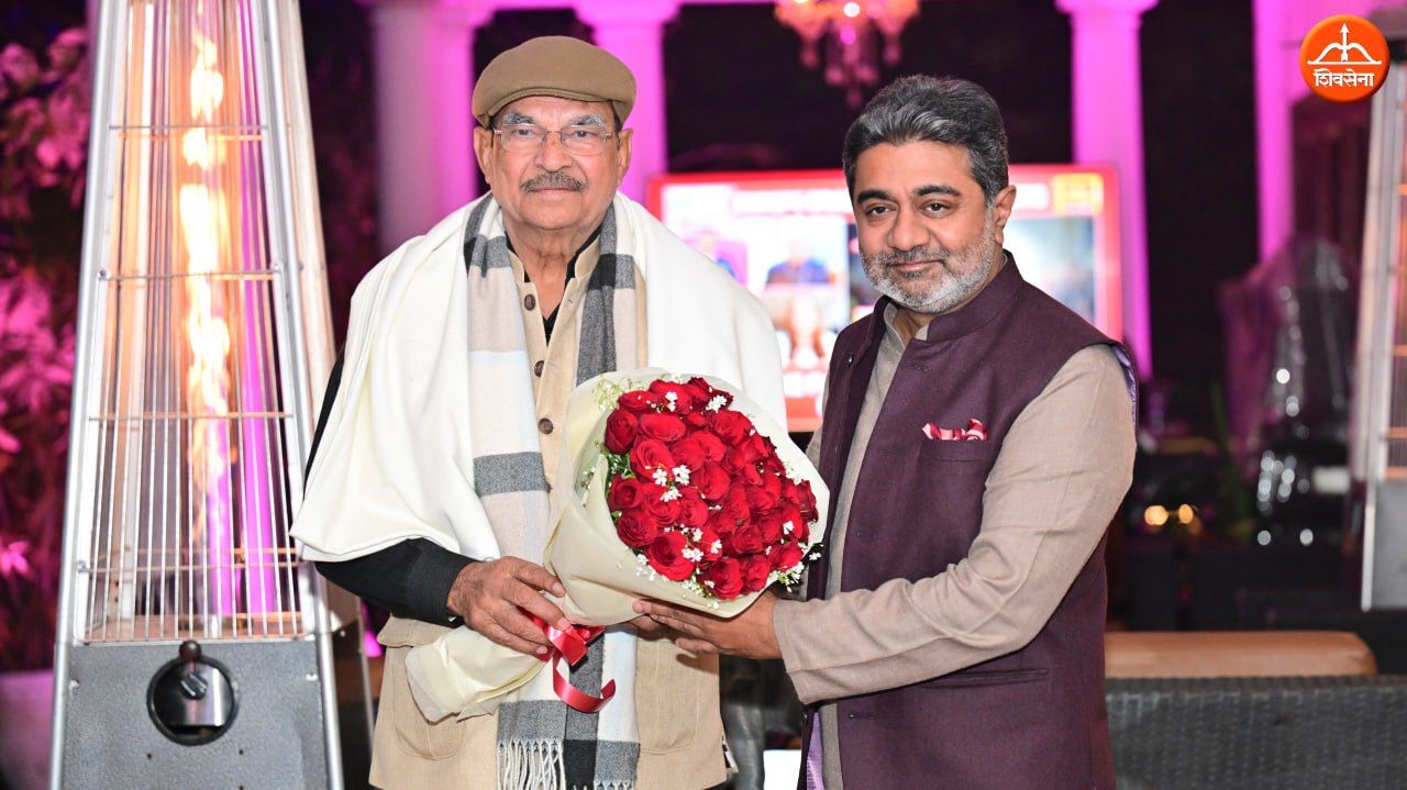 Shri DP Yadav exMP calls on Dr Abhishek Verma ~ UP Politics ~ Jan 20, 2026