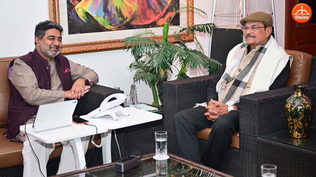 Shri DP Yadav exMP calls on Dr Abhishek Verma ~ UP Politics ~ Jan 20, 2026