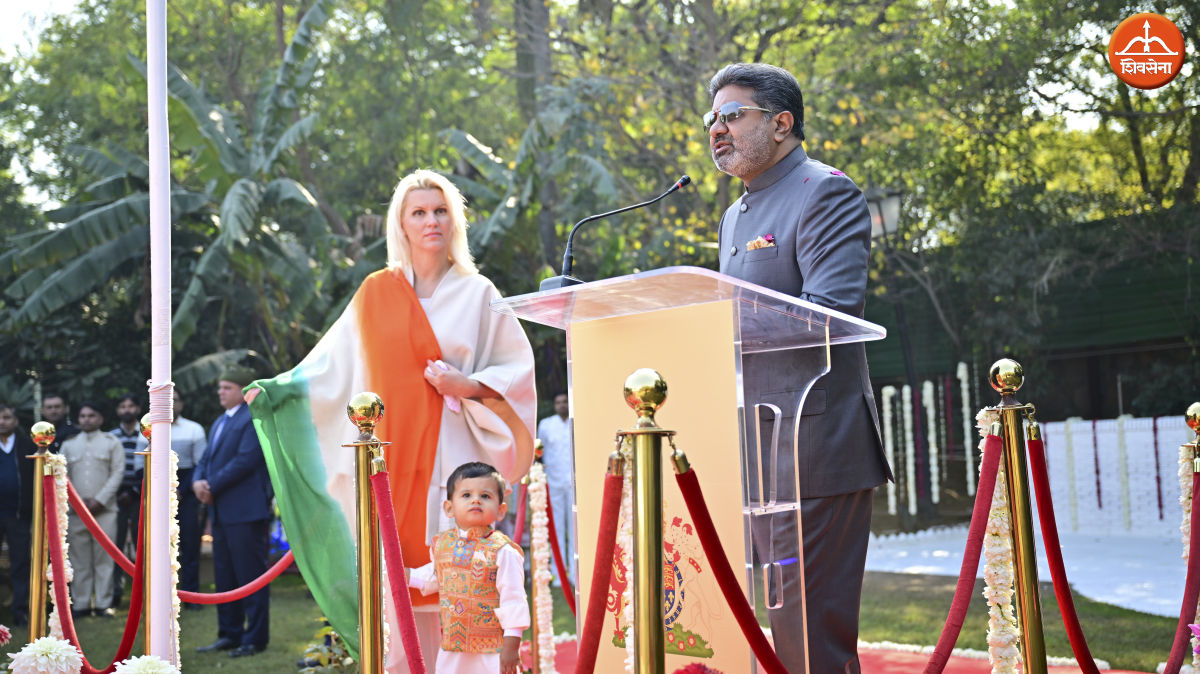 77th Republic Day Flag Hoisting ~ Dr Abhishek Verma January 26, 2026