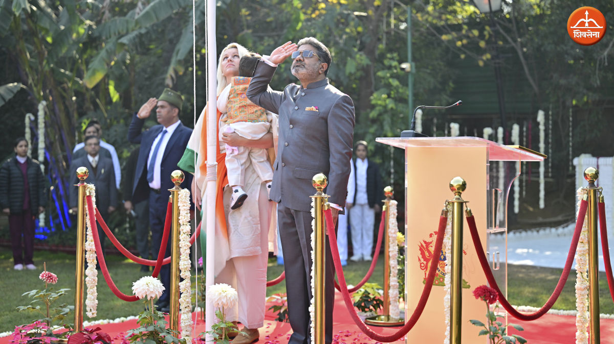 77th Republic Day Flag Hoisting ~ Dr Abhishek Verma January 26, 2026