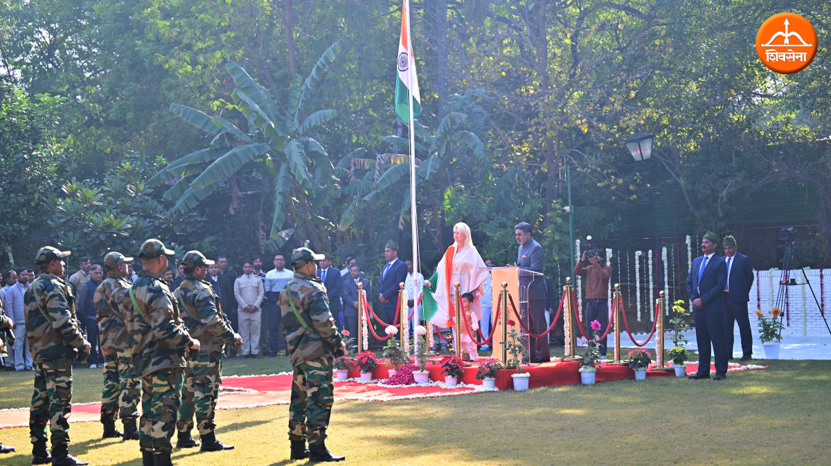 77th Republic Day Flag Hoisting ~ Dr Abhishek Verma January 26, 2026