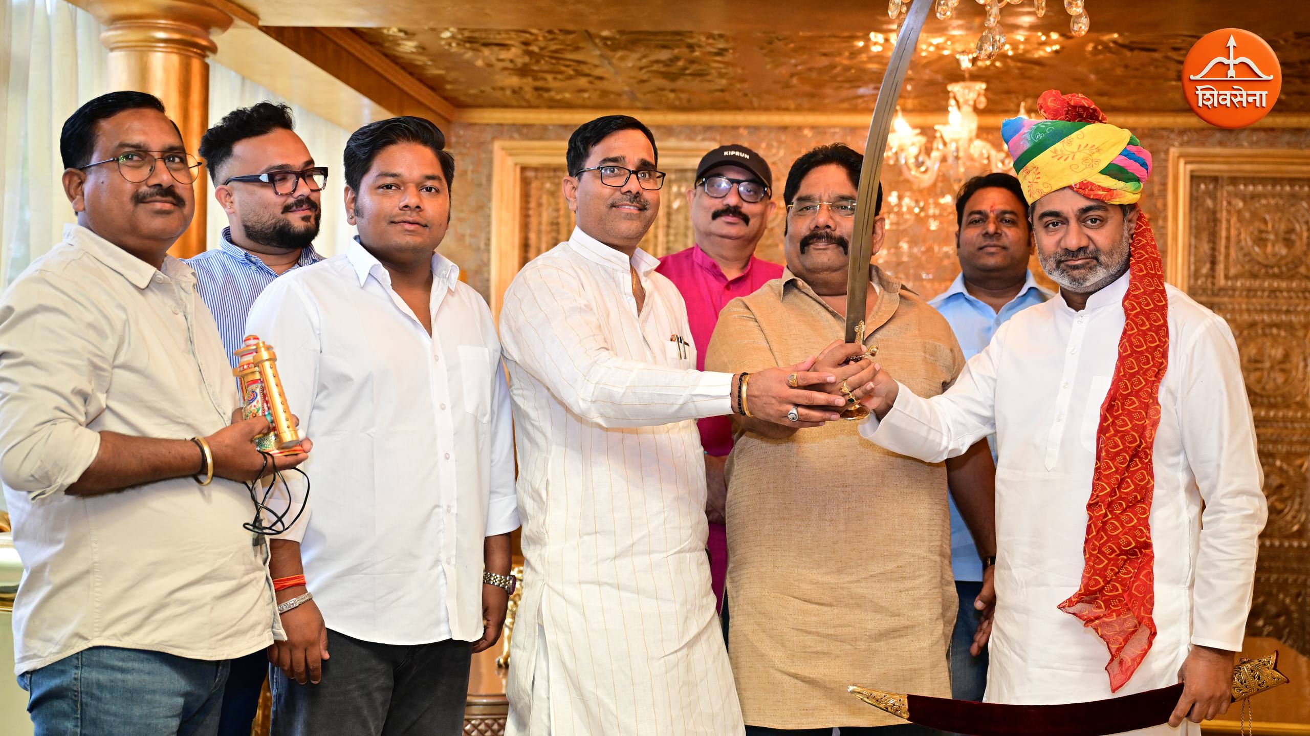 Dr. Abhishek Verma meeting with ShivSena Delegation from Rajasthan ~ March 12, 2026