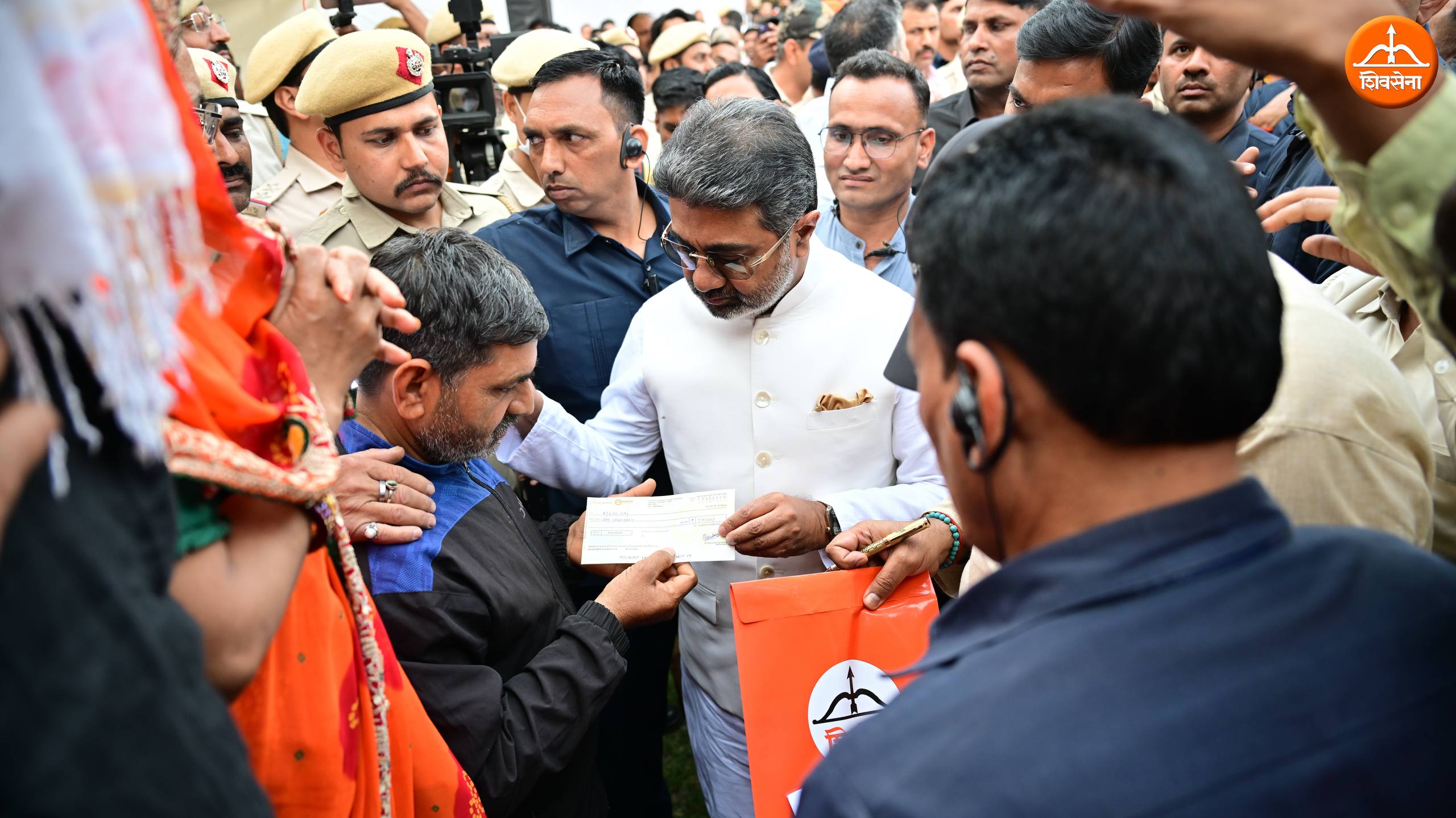 Dr. Abhishek Verma at the memorial service of late Tarun Kumar who was lynched by Muslim mob on HOLI ~ March 15, 2026