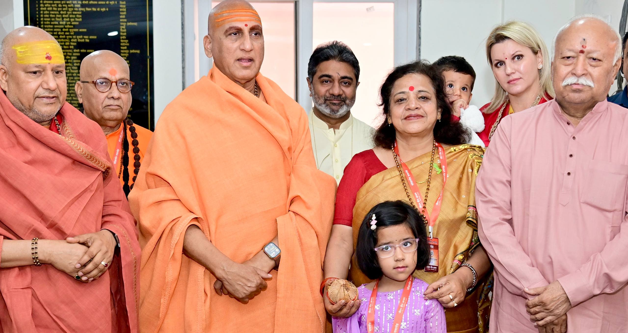 Dr. Abhishek Verma hosted the inauguration ceremony of Jeevan Deep Ashram of Mahamandleshwar Swami Yatindranand Giri Ji Maharaj in Vrindavan on 24th March 2026
