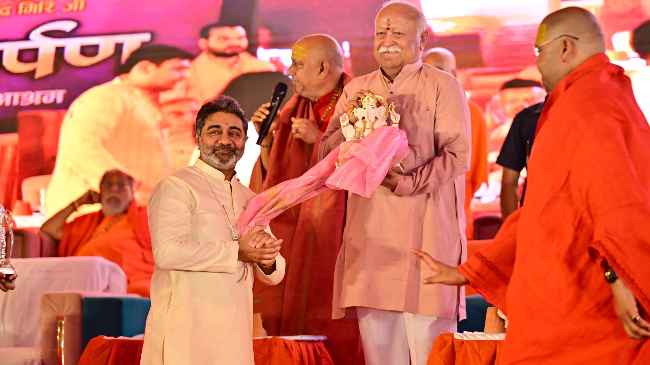 Dr. Abhishek Verma hosted the inauguration ceremony of Jeevan Deep Ashram of Mahamandleshwar Swami Yatindranand Giri Ji Maharaj in Vrindavan on 24th March 2026