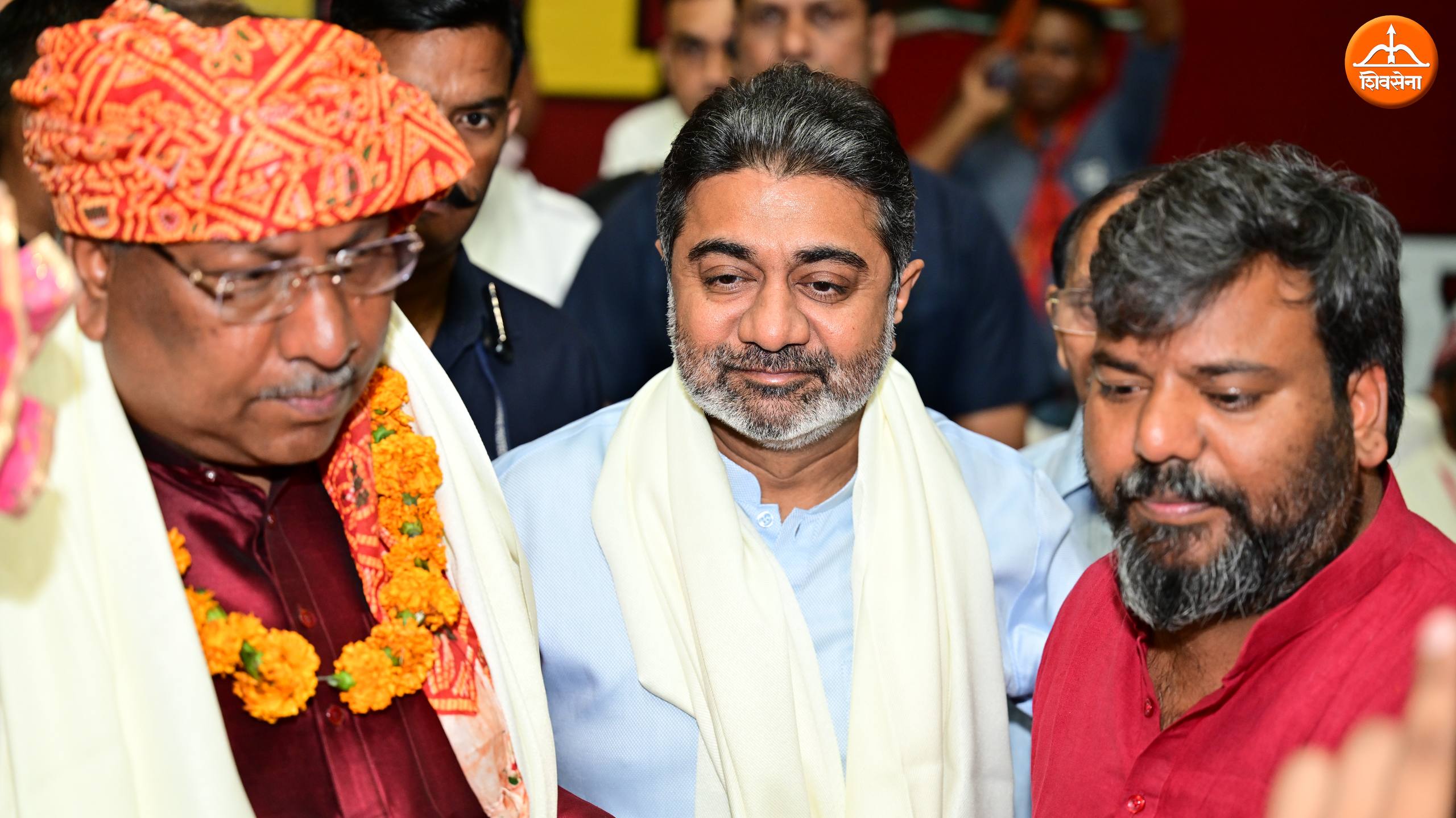 Dr. Abhishek Verma attends NISHAD party's NDA rally at Noida 5th April 2026.