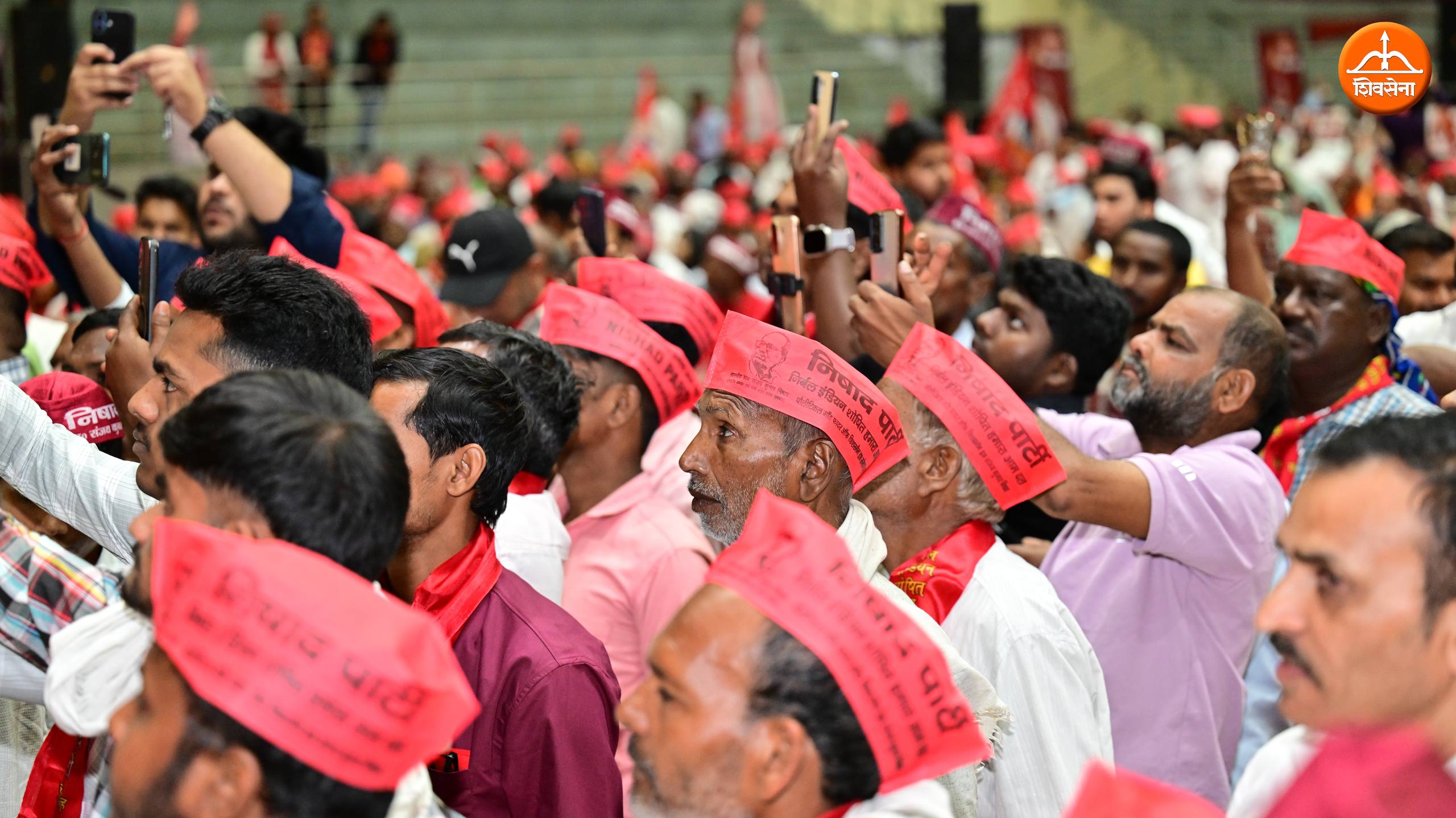 Dr. Abhishek Verma attends NISHAD party's NDA rally at Noida 5th April 2026.
