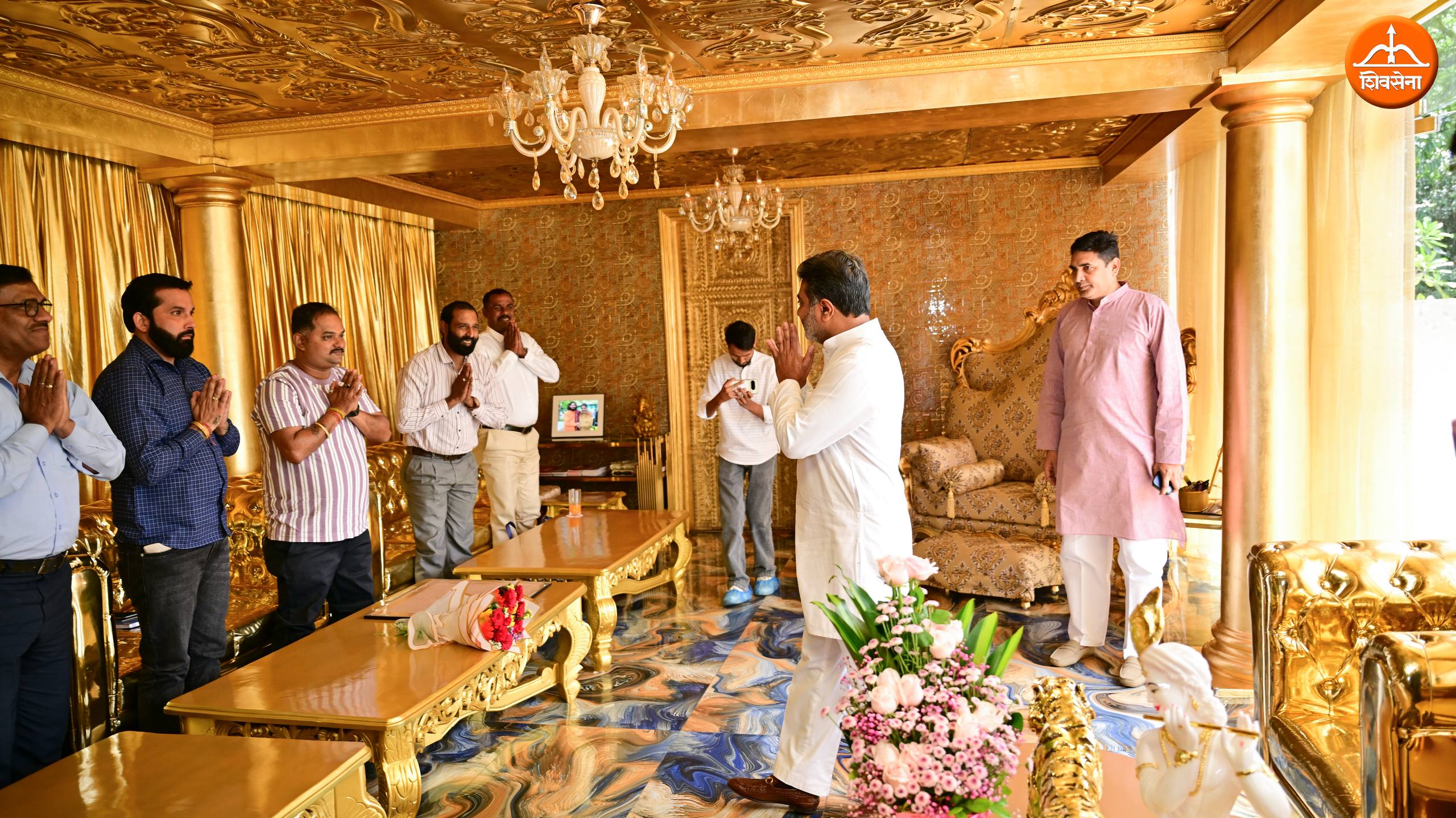 A warm get-together with well-wishers at Dr. Abhishek Verma’s residence in Delhi today.