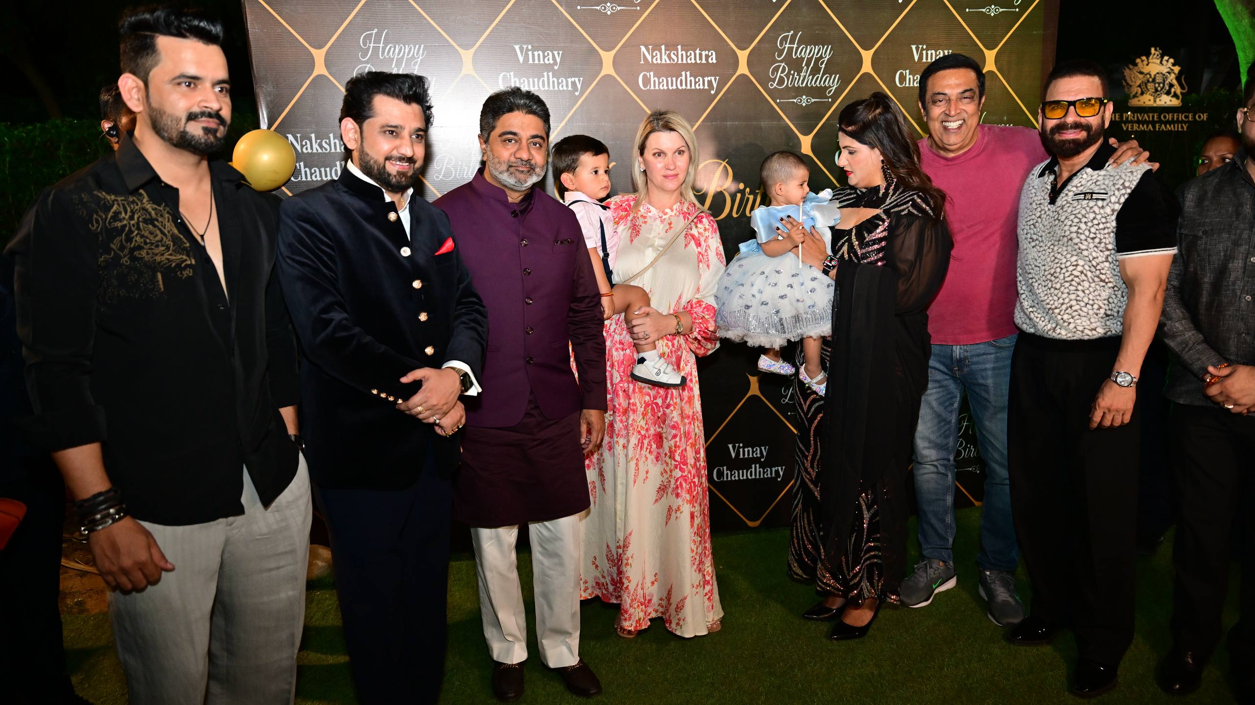 The Verma Family Attended Nakshatra’s 1st birthday 19 May 2026
