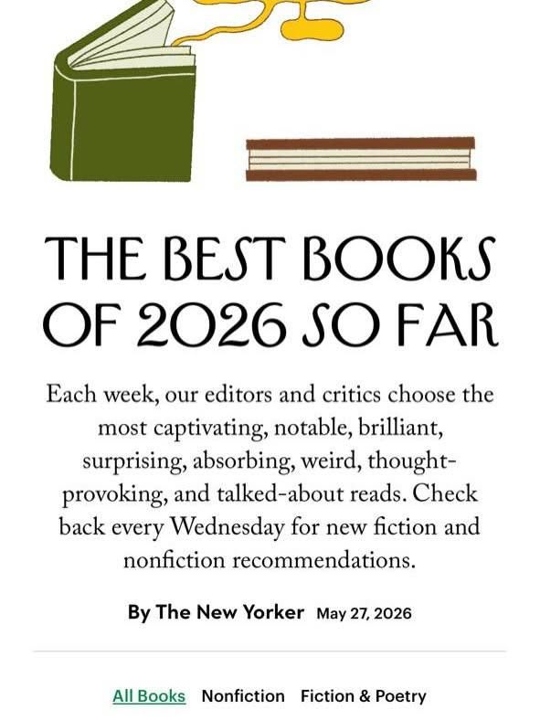 The New Yorker has featured Late Shri Shrikant Verma’s iconic poetry collection, Magadh, in its list of “The Best Books of 2026 So Far.