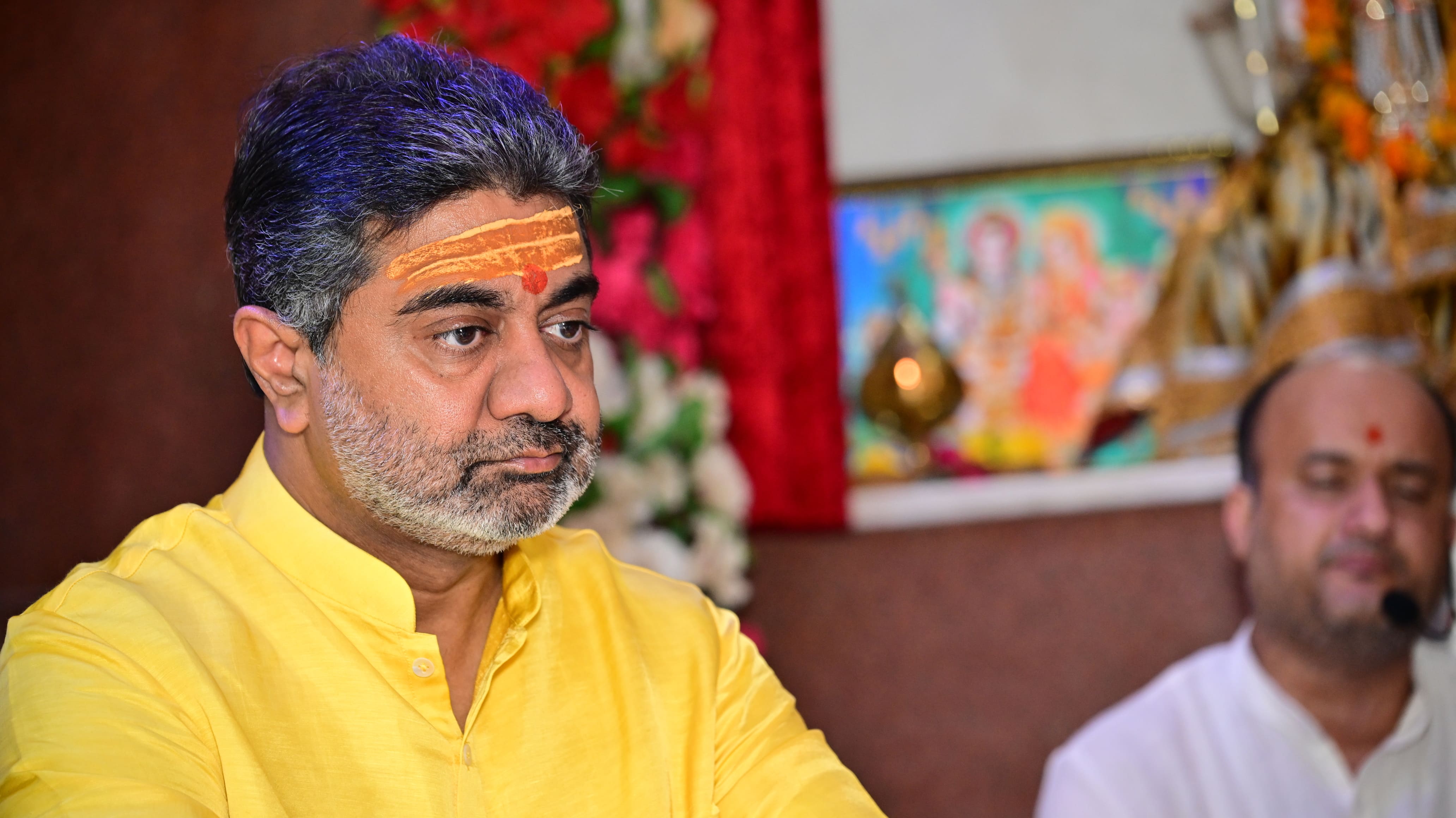 Dr. Abhishek Verma Performs Rudrabhishek with Swami Balakanand Maharaj Ji
