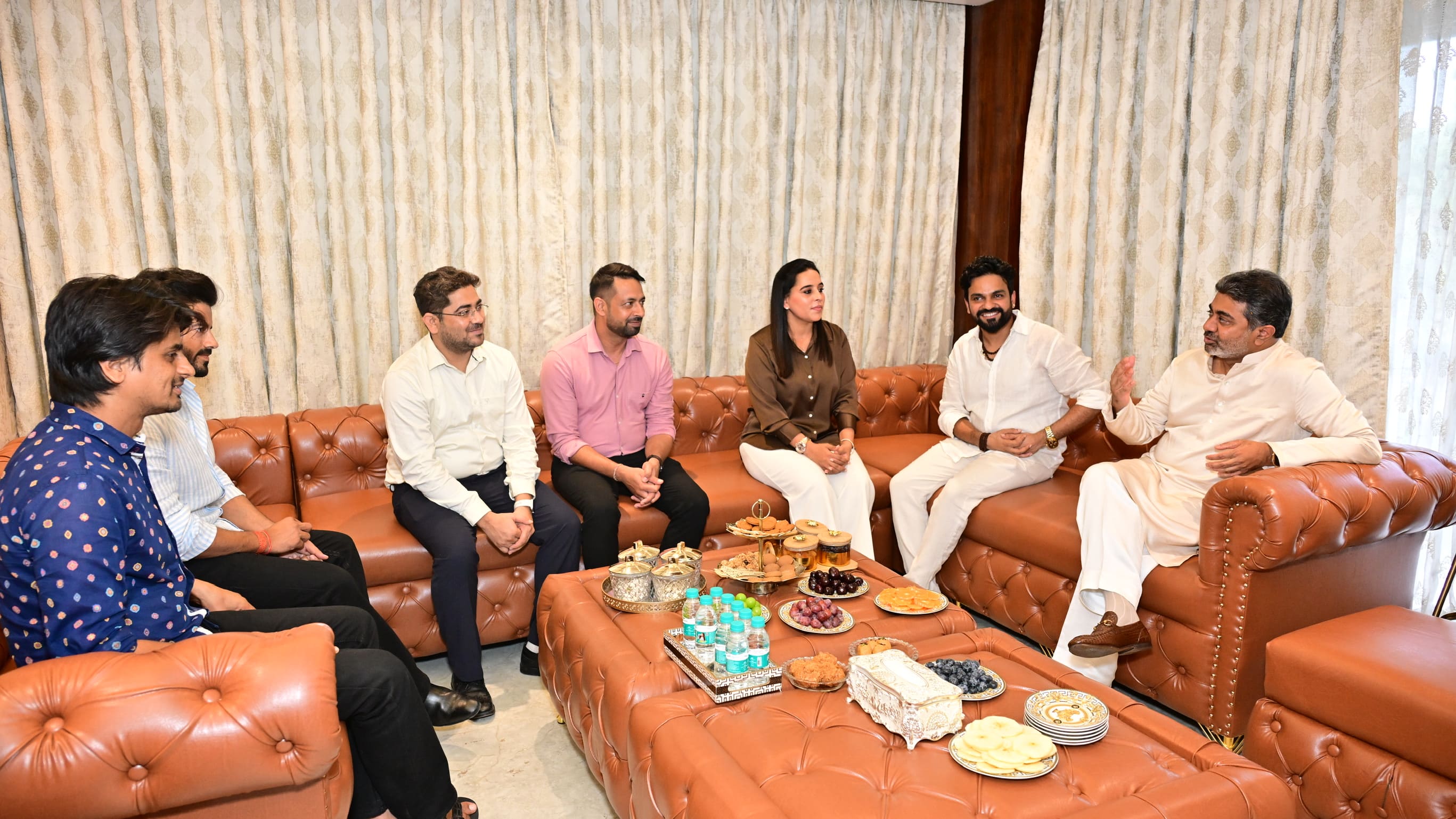 Dr. Abhishek Verma visits Dr. Lalit Kasana’s NOIDA clinic ~ July 13, 2025