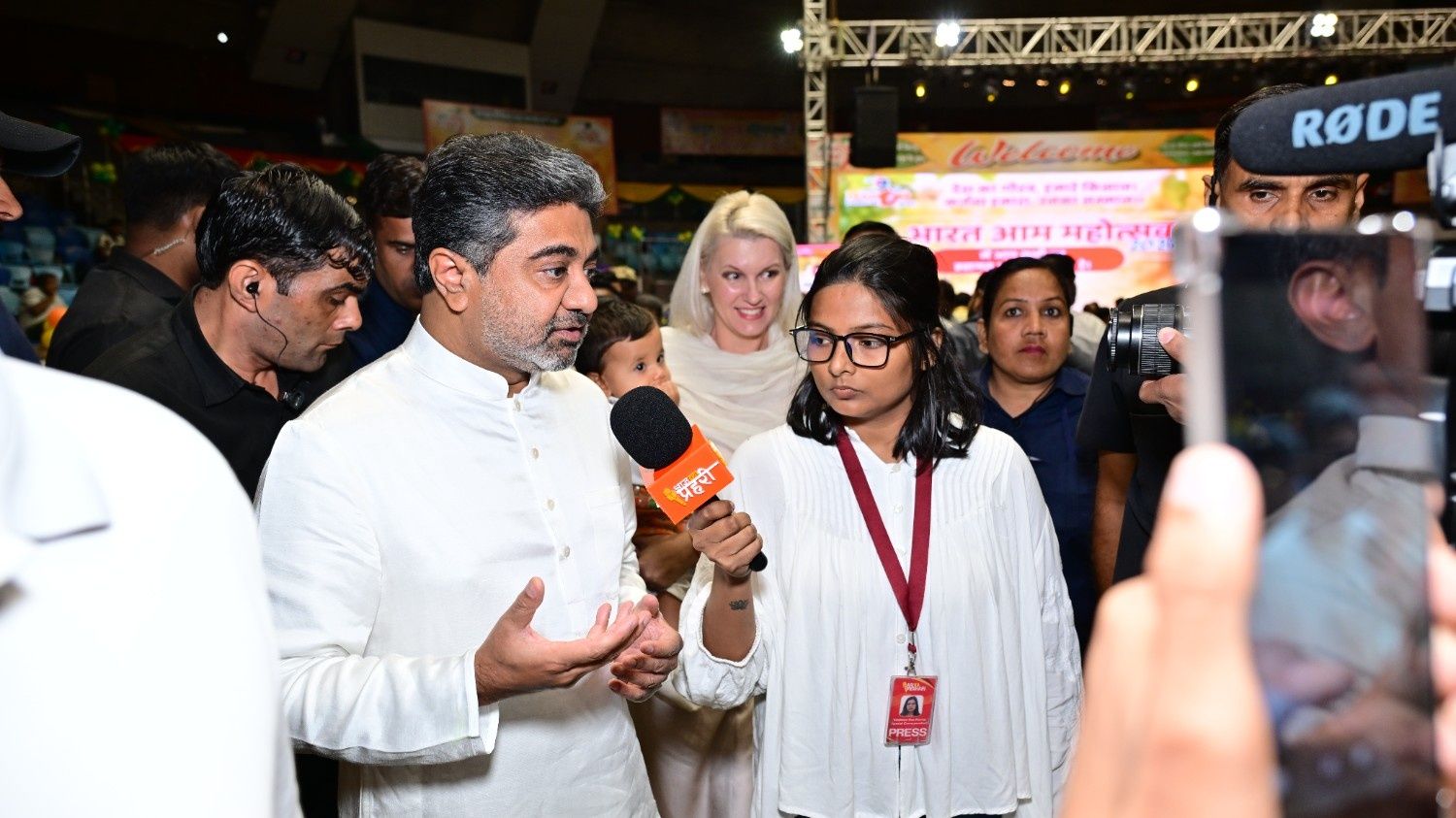 Dr. Abhishek Verma & Verma Family at Mango Festival 2025 Delhi ~ July 31, 2025