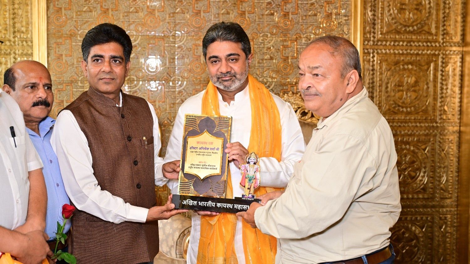 Dr. Abhishek Verma honoured with “Kayastha Samman”: Aug 5, 2025