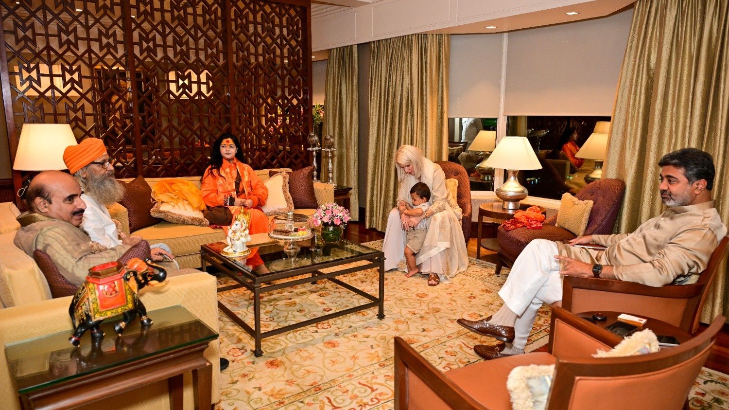 Dr. Abhishek Verma’s Mumbai Meeting with Mamta Kulkarni Highlights Commitment to Hindutva and Sanatan Culture