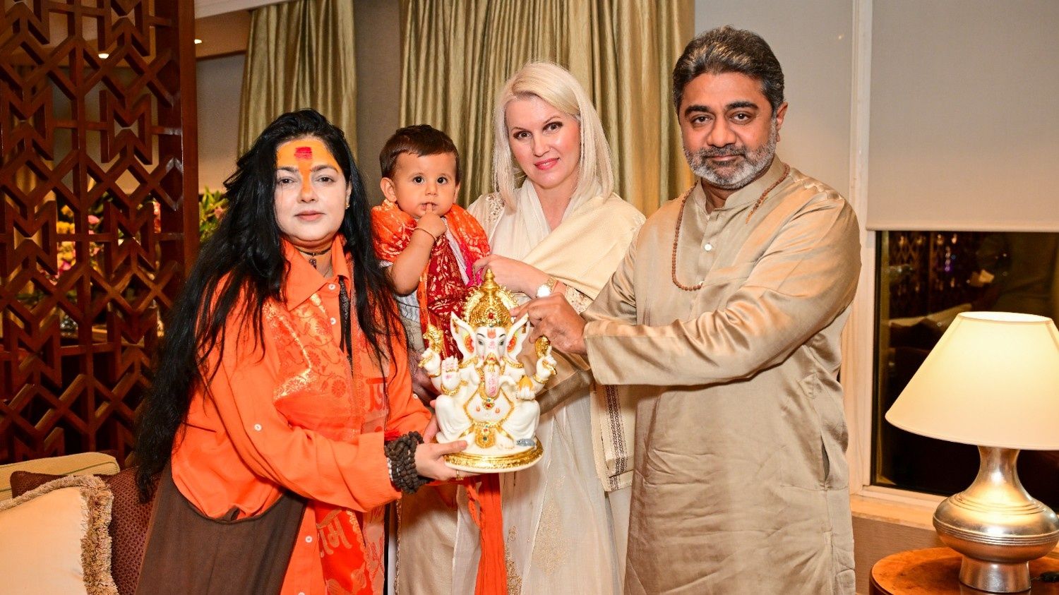 Dr. Abhishek Verma’s Mumbai Meeting with Mamta Kulkarni Highlights Commitment to Hindutva and Sanatan Culture