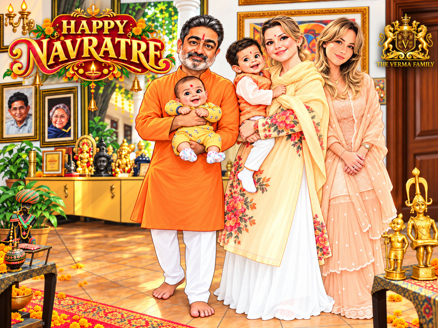 नवरात्र की शुभकामनाएँ ~ Happy Navratre
