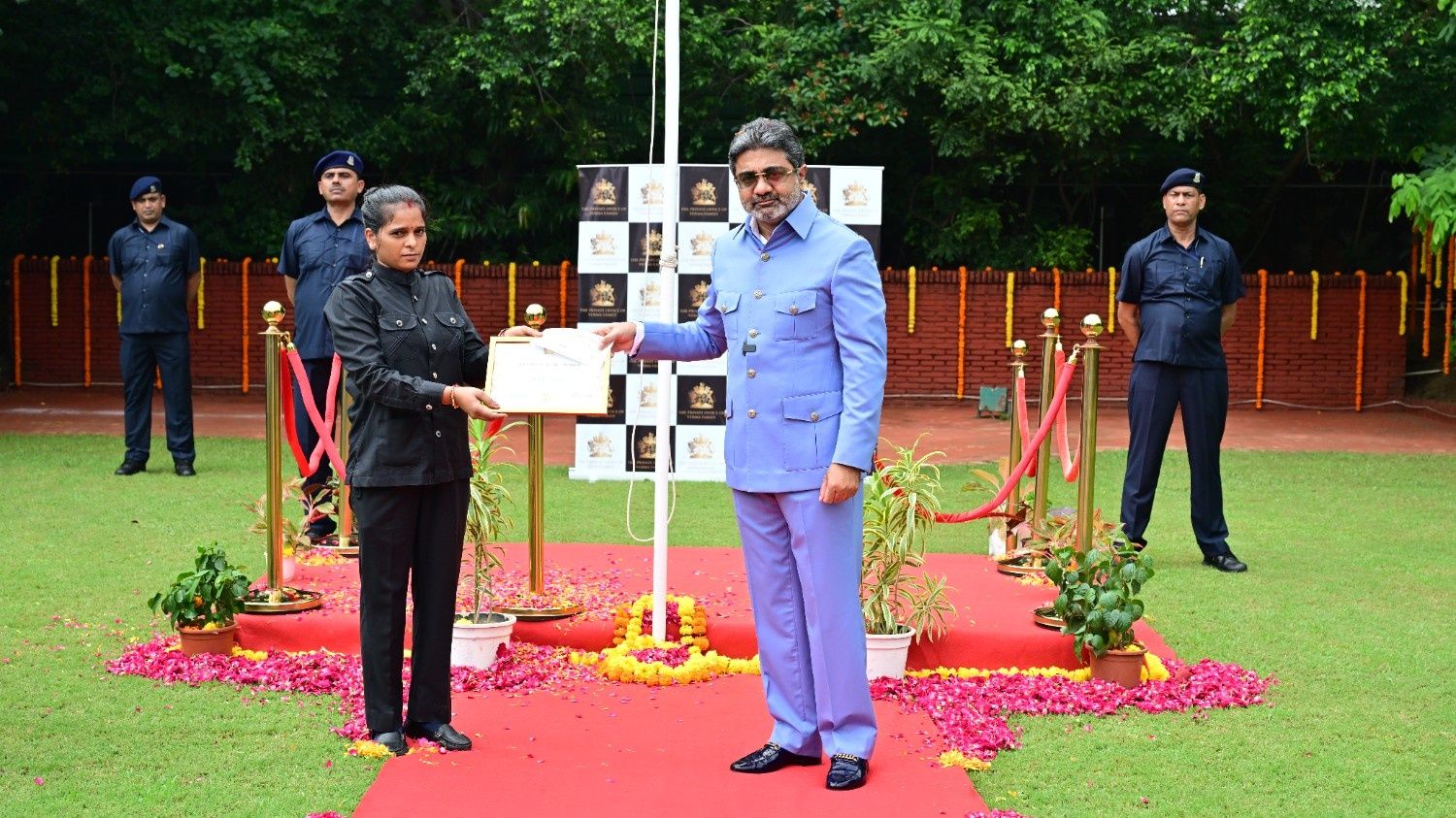On the 79th Independence Day, Dr. Abhishek Verma honoured his Industrial enterprise employees for outstanding performance: August 15, 2025