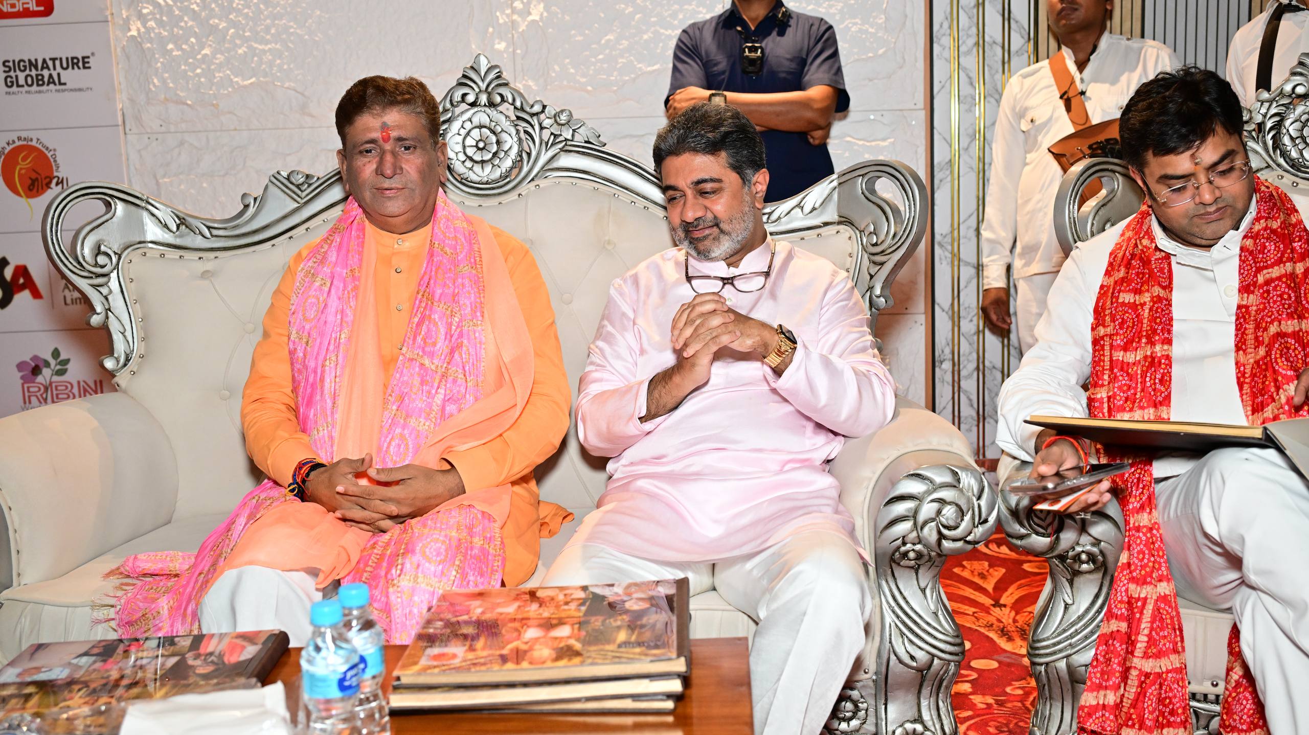 ShivSena’s Dr.Abhishek Verma Offers Prayers at Ganapati Puja by Lal Bagh Ka Raja Trust, Delhi ~ 2 Sept 2025