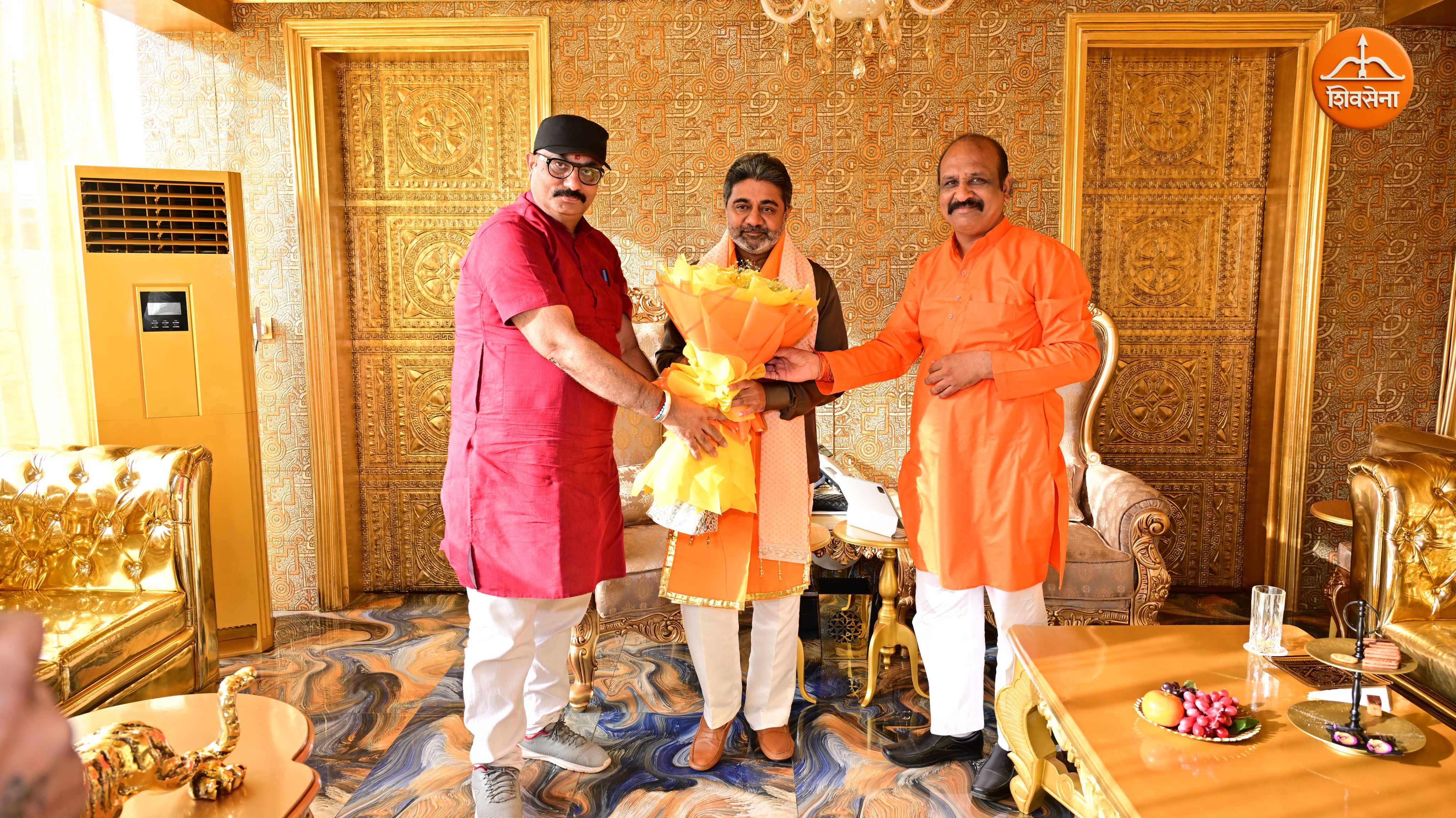 Dr. Abhishek Verma meeting with ShivSena pramukh of Madhya Pradesh