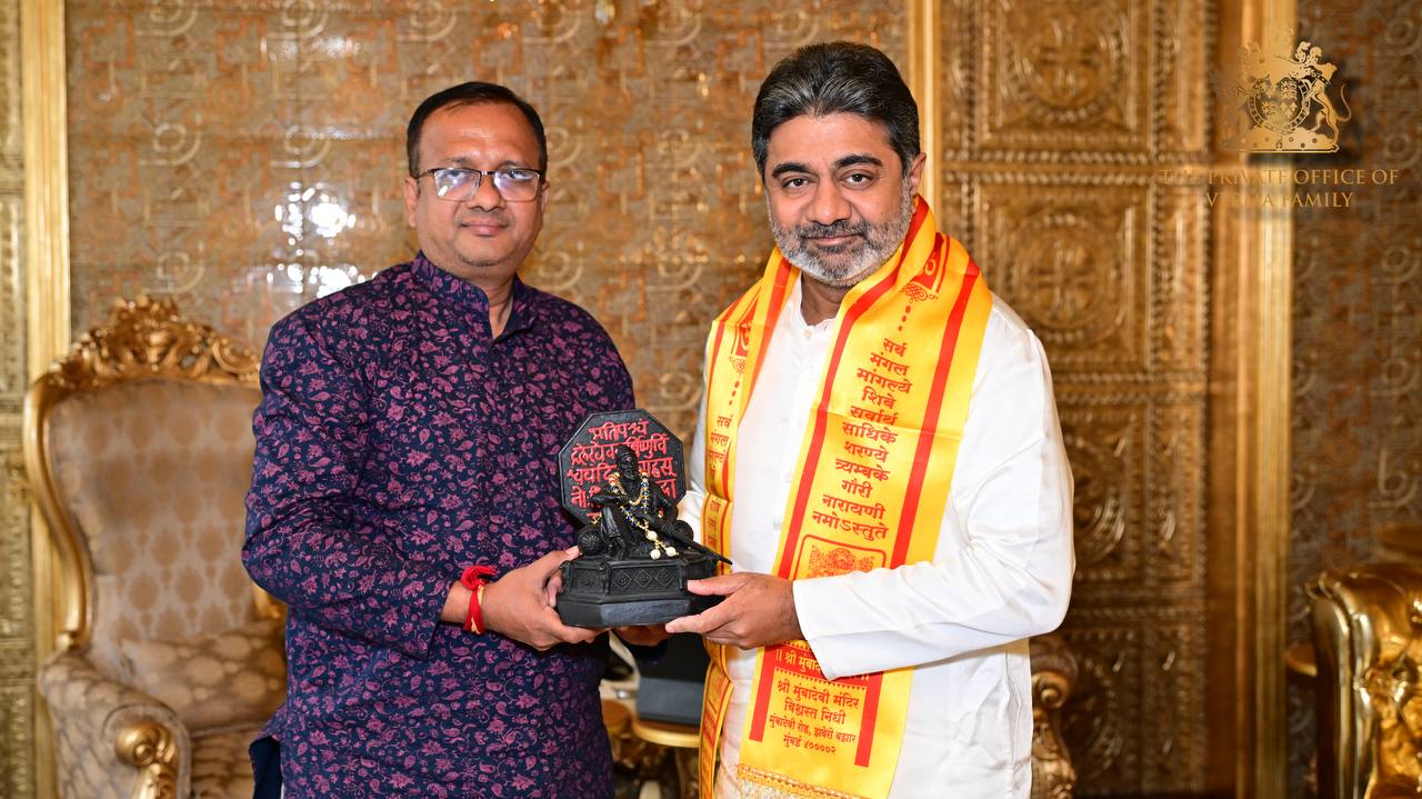 Dr. Abhishek Verma Meets Ajay Pandey | Discussion on National Development | Shrikant Verma Trust