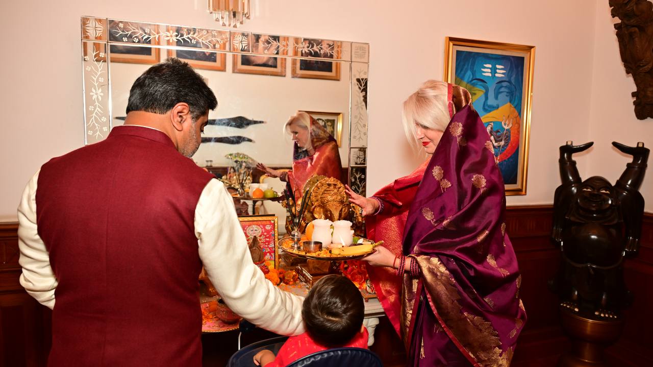 Karvachauth 2025 with The Verma Family