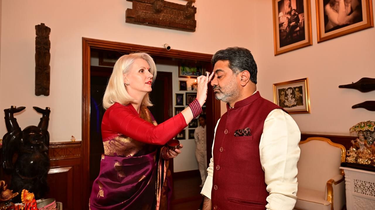 Karvachauth 2025 with The Verma Family