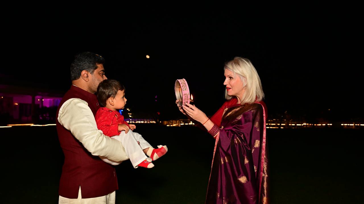 Karvachauth 2025 with The Verma Family