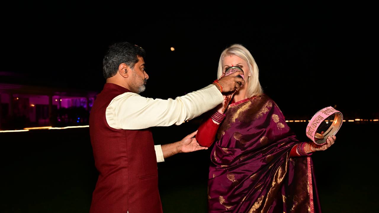 Karvachauth 2025 with The Verma Family