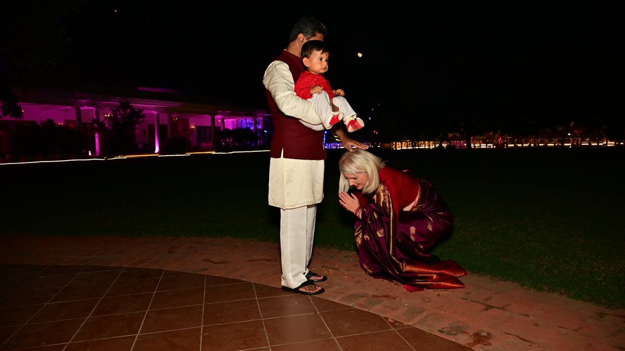 Karvachauth 2025 with The Verma Family