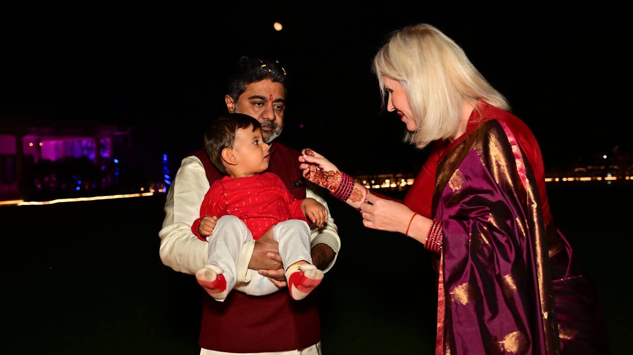 Karvachauth 2025 with The Verma Family