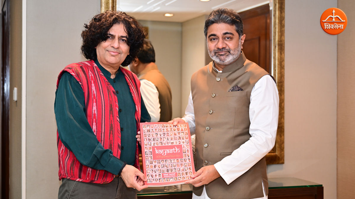 Famous singer Shri Somesh Mathur called on Dr Abhishek Verma in Mumbai 22nd October 2026