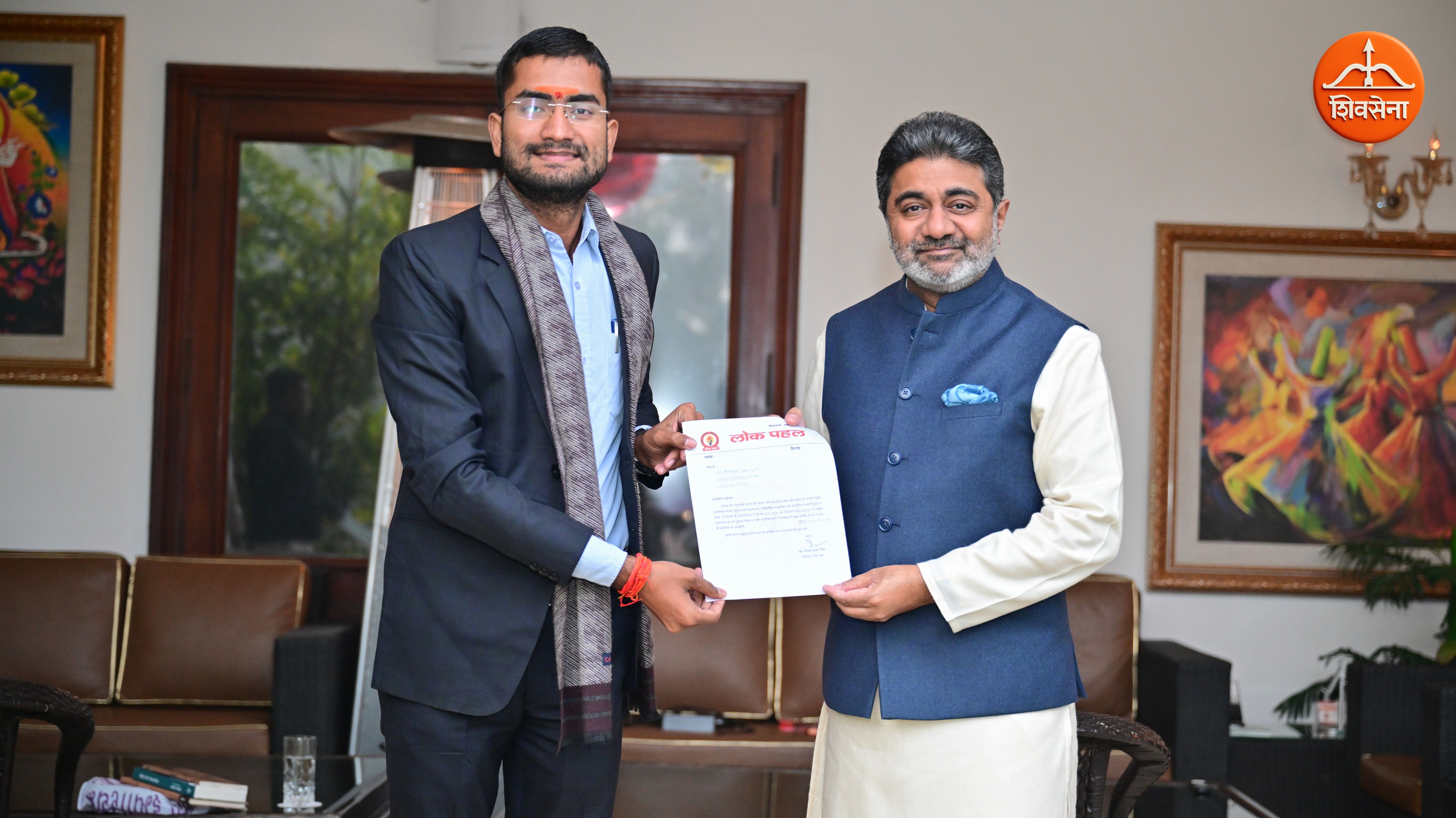 Dr. Abhishek Verma Receives Courtesy Visit; Invited as Chief Guest for “Viksit Bharat 2047” Program