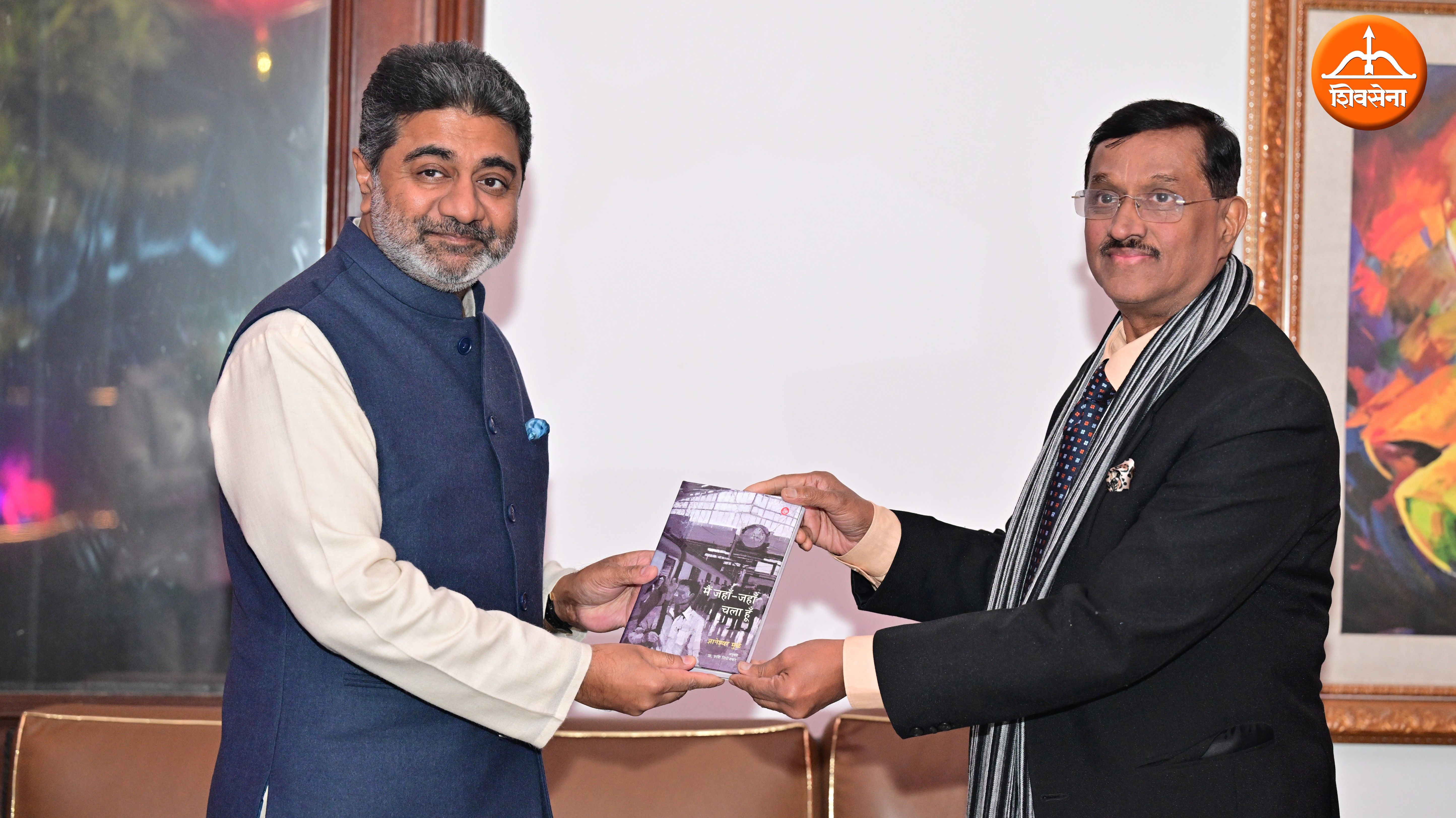 “Passport Man of India” Shri Gyaneshwar Mulay Pays Courtesy Visit to Dr. Abhishek Verma, Discusses India’s Development
