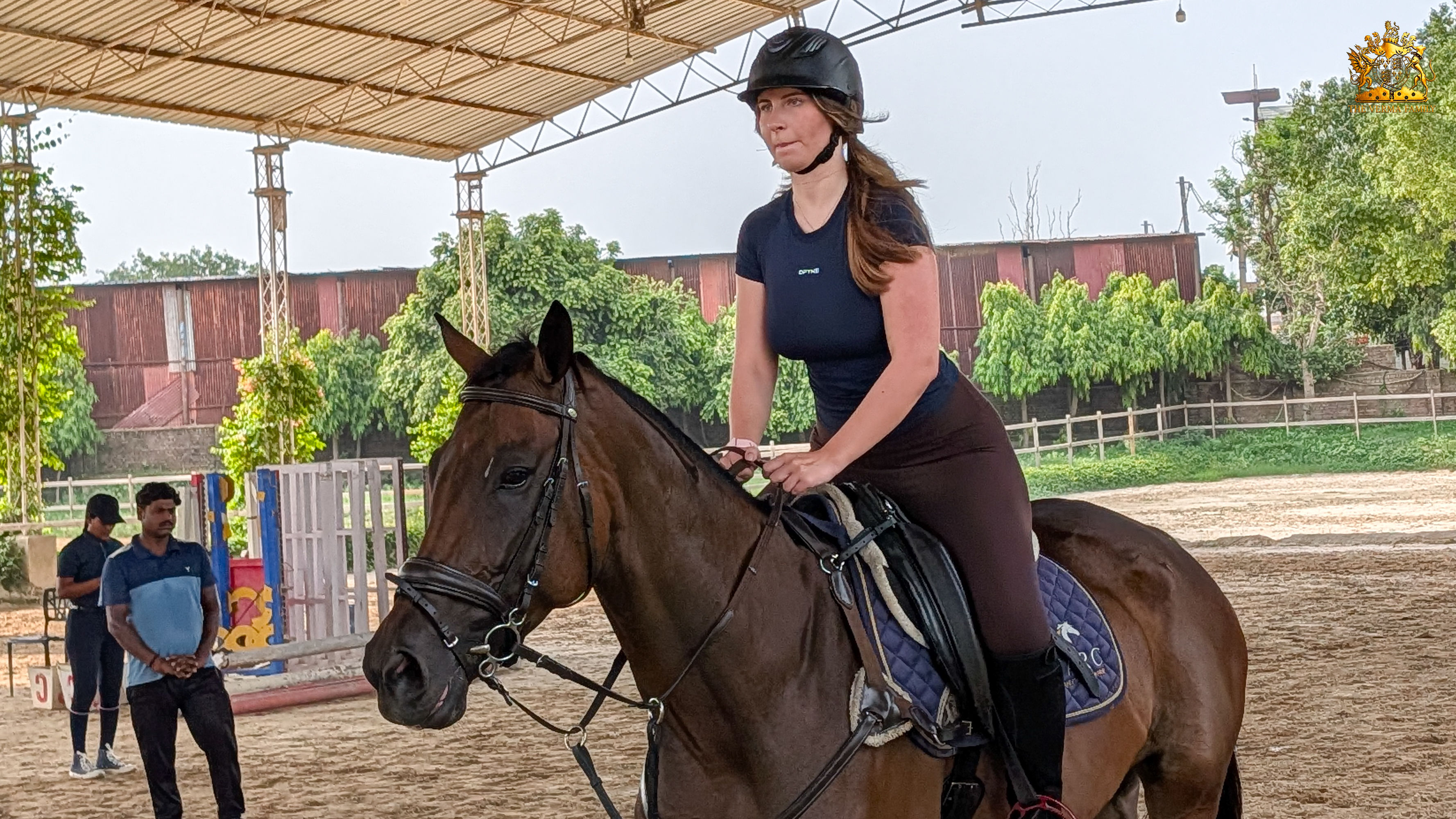 Poise in the Saddle: Miss Nicolle Verma's Equestrian Journey