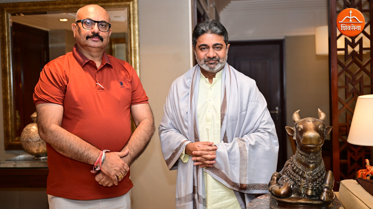 ShivSena Delhi President Shri Sandeep Choudhary called upon Dr Abhishek Verma in Mumbai: 21st October 2026