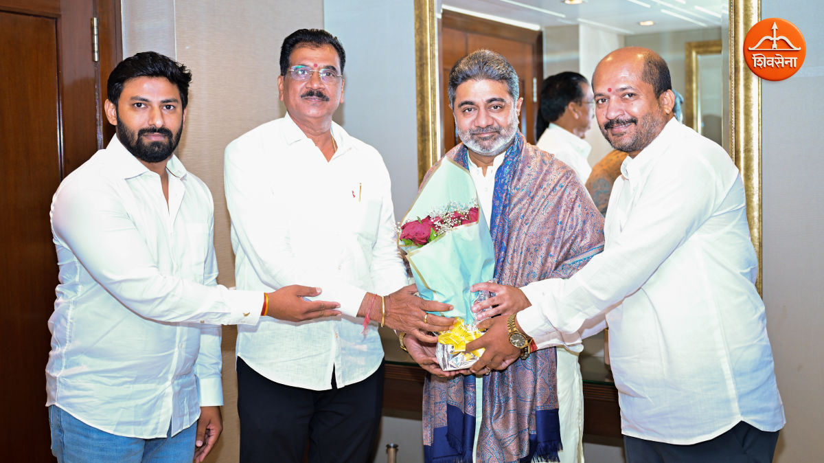 Shri Eknath Shelar, Joint Secretary ShivSena called upon Dr Abhishek Verma in Mumbai: 21st October 2026