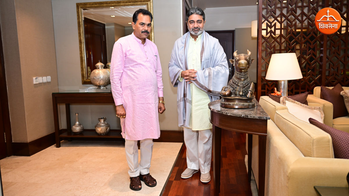 ShivSena Gujarat President Shri SR Patil called upon Dr Abhishek Verma in Mumbai on 21st October 2026