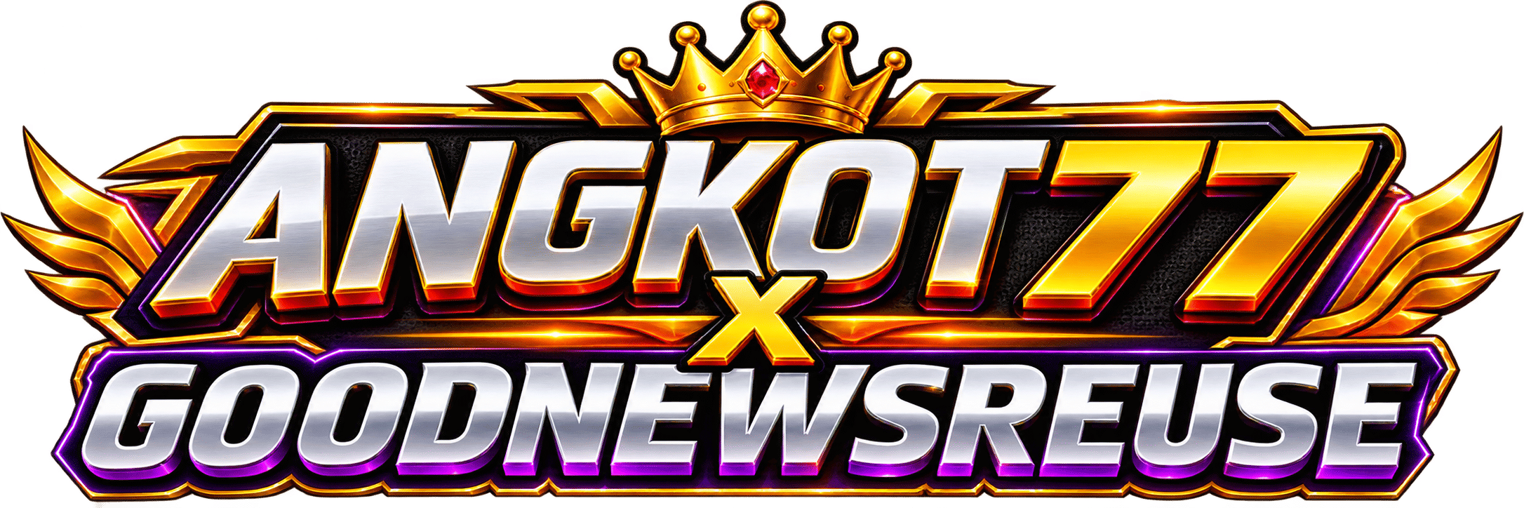 ANGKOT77 Neon Logo