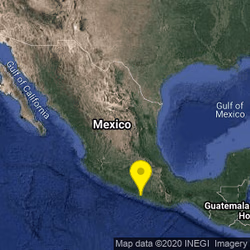 Se registra sismo de magnitud 4.2 al noroeste de San Marcos, Guerrero