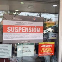 Realizan operativos en establecimientos de diferentes municipios para evitar la propagación del coronavirus