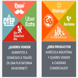 Firma convenio SE con Todo Puebla y Canasta Rosa para impulsar comercio electrónico