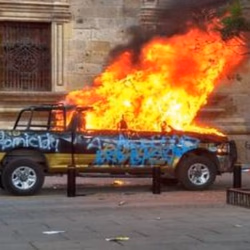 Infiltrados en protestas de Guadalajara son de CDMX, Michoacán y Yucatán: Alfaro