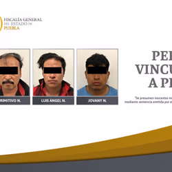 En EdoMex, FGE Puebla rescató a un varón y detuvo a 4 personas